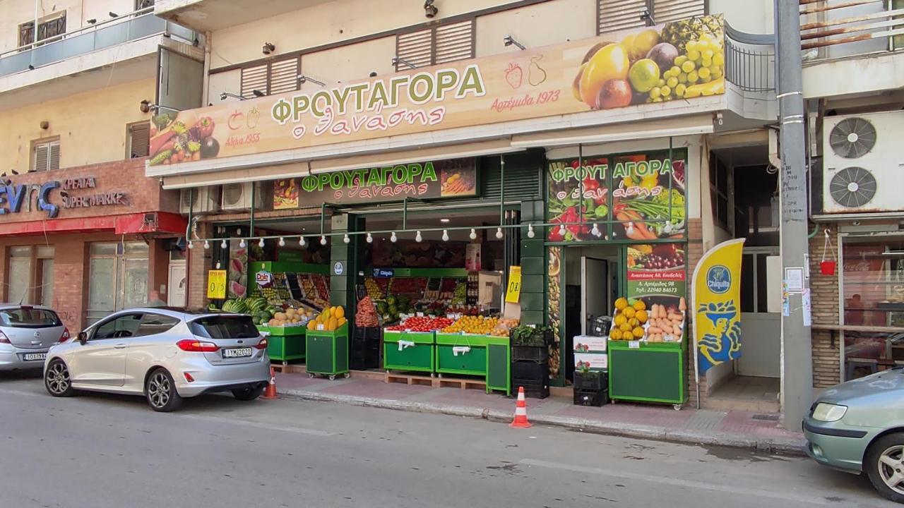 アルテミダBeautiful Choice - Near Athens Airport - 50M From The Sea - Iq+アパートメント エクステリア 写真