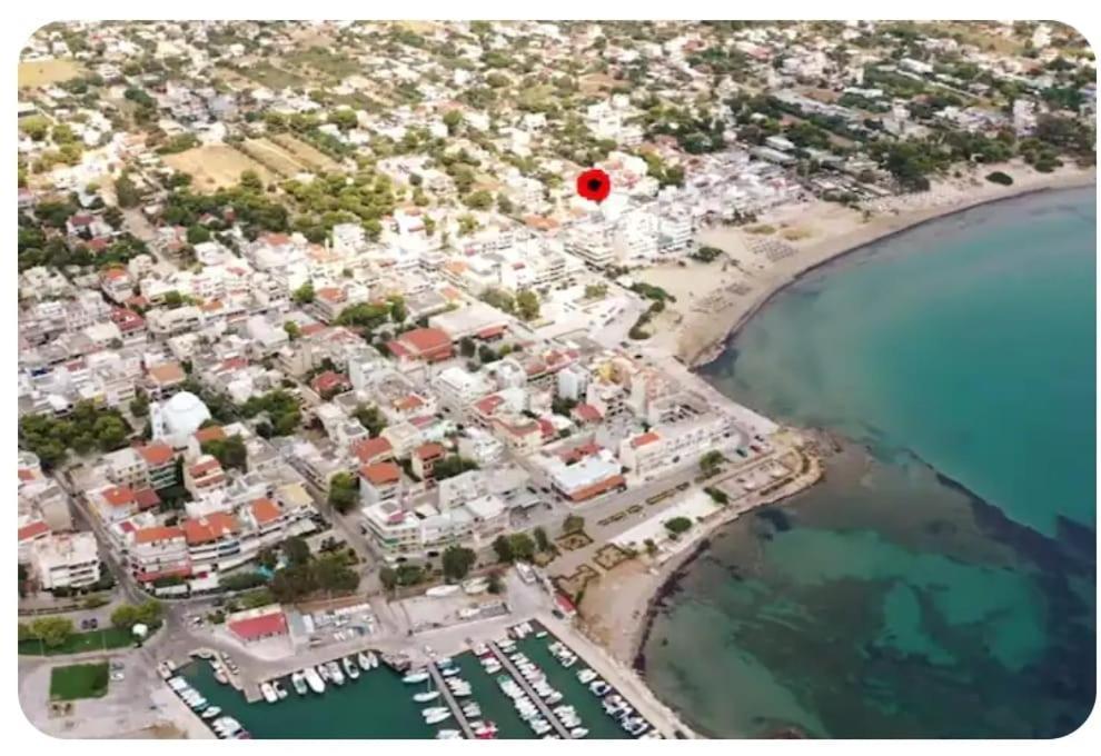 アルテミダBeautiful Choice - Near Athens Airport - 50M From The Sea - Iq+アパートメント エクステリア 写真